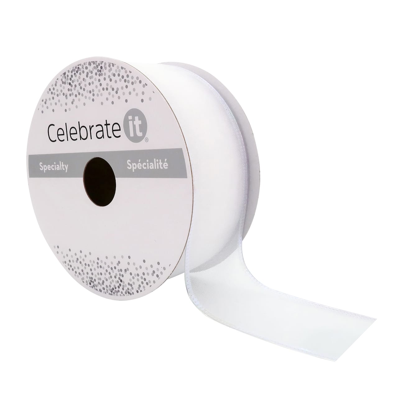 1.5&#x22; x 15yd. Sheer Wired Ribbon by Celebrate It&#xAE; Specialty